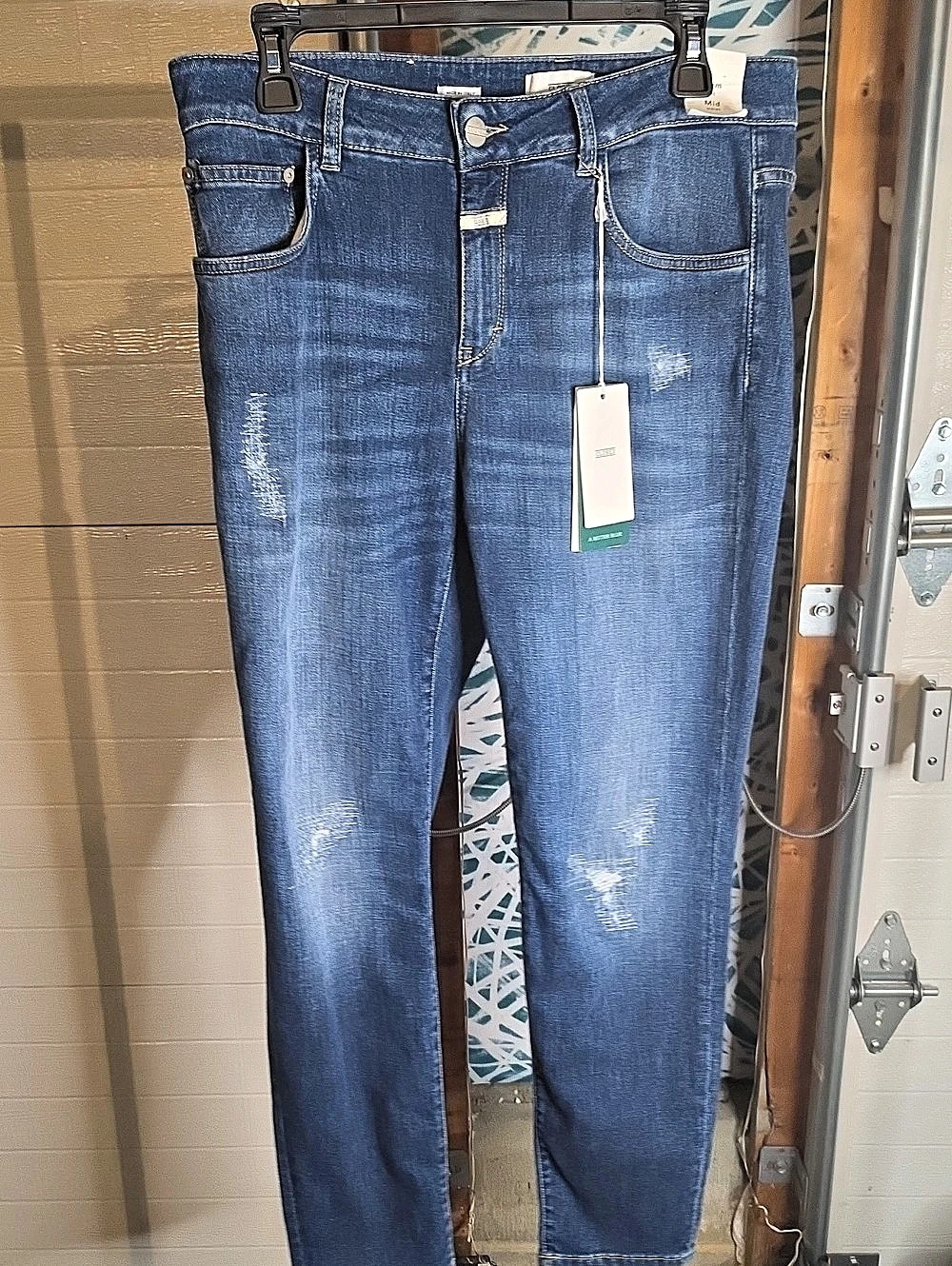 Closed Baker Skinny Jeans in Blue Waist 32 NWT